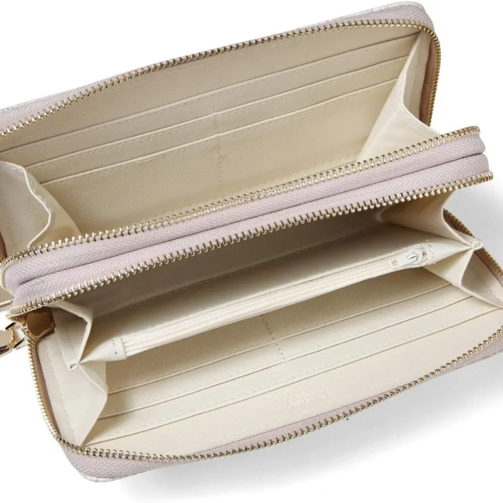 Women's PU Leather Phone Clutch Wallet RFID Blocking Multi-Card Organizer